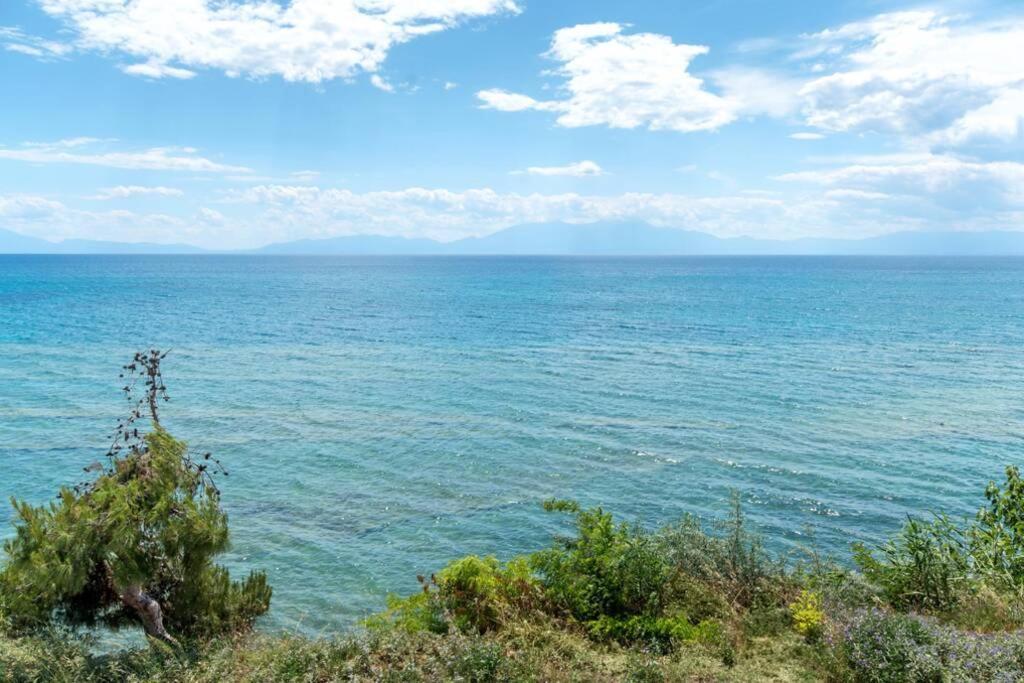 Endless Sea View House Villa Nea Irakleia Exterior photo