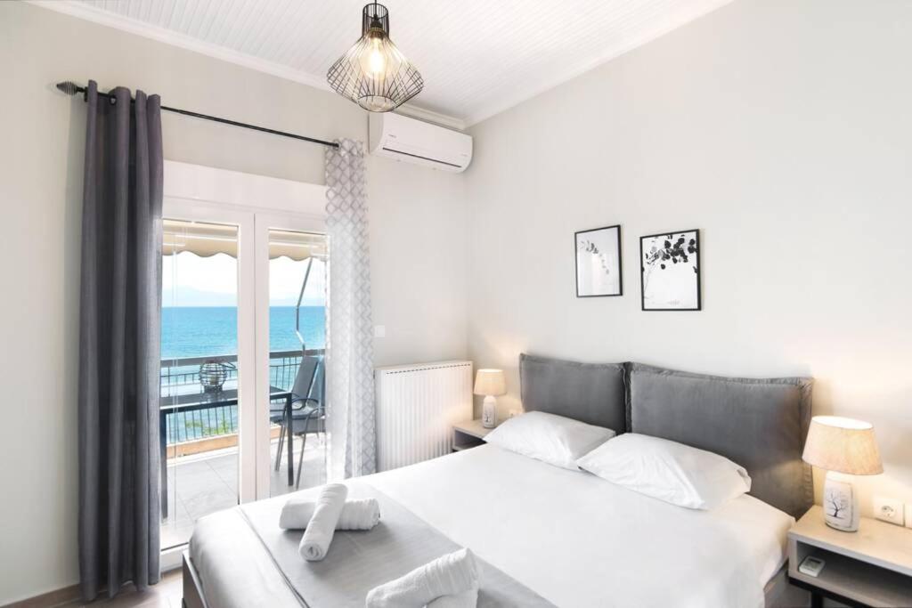 Endless Sea View House Villa Nea Irakleia Exterior photo